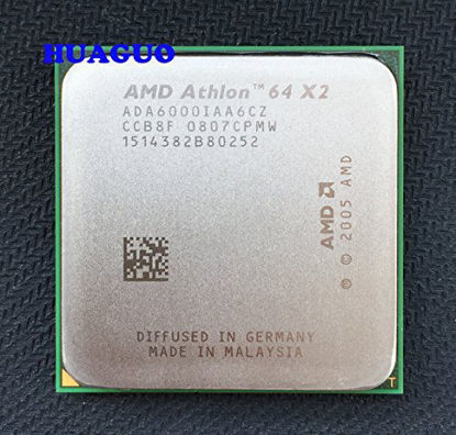 Picture of AMD Athlon 64 X2 6000+ 3 GHz Dual-Core CPU Processor ADA6000IAA6CZ Socket AM2 2MB 89W