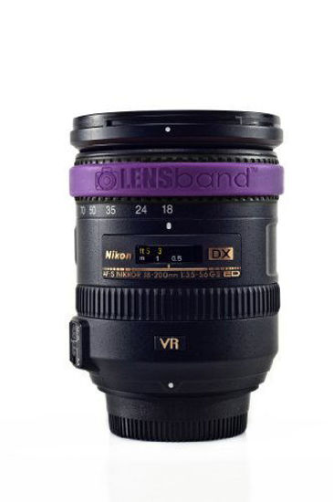 Picture of Lens Band Stop Zoom Creep for Zoom Lenses Purple