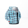 Picture of Puffin - The Lumber Jack Beverage Flannel, Insulated Can Cooler, Crater Blue