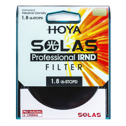 Picture of Hoya Solas IRND 1.8 49mm Infrared Neutral Density Filter