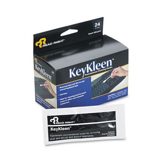 Picture of Read Right : KeyKleen Keyboard Cleaner Swabs, 24/Box -:- Sold as 2 Packs of - 24 - / - Total of 48 Each