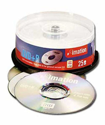 Picture of Imation Corp 25PK SPINDLE 8X DVD+R 4.7GB (17089)