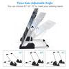 Picture of Kinizuxi Tablet Stand Adjustable, Aluminum Alloy Non-Slip Tablet Holder for Desk Fit for Tablets, ipad Samsung and Kindle Fire, Display Stand Picture Frame Stand for Photo