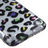 Picture of MyBat Colorful Leopard(2D Silver) Phone Protector Faceplate Cover for Apple iPod Touch(4th Generation)