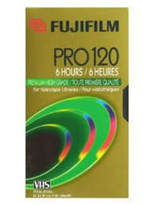 Picture of VHS Fuji PRO T-120 High-grade Recordable VHS Cassette Tapes (2 Pack)