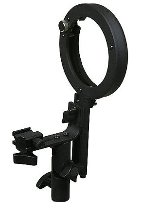 Picture of ePhoto Lbracket Speedlight Flash Mount L Bracket Adapter for Most Soft Boxes