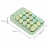 Picture of Mechanical Numeric Keypad, Cute Round Colorful Numpad Keyboard Wireless, 18-Key PBT Number Pad Mixed Color, for PC, Laptop, Notebook, etc(Green)