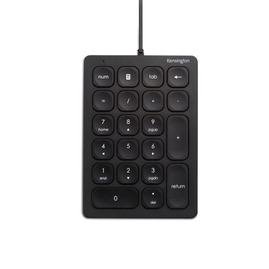 Picture of Kensington Wired Numeric Keypad with Plug & Play USB Connection, 21-Key Numpad with 4 Shortcut Keys for PC, Laptops and Other Devices (K79820WW)