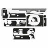 Picture of Anti-Scratch Anti-Wear Camera Body Skin Cover Protector Film for Sony Alpha A6600 Protective Decoration - Matrix Black