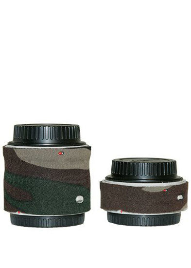 Picture of LensCoat Lens Cover for the Canon 1.4x and 2x Tele Extender Set - Forest Green Woodland Camo