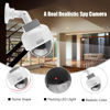 Picture of Bullet Solar Powered Dummy Camera, Dome Shape Waterproof Security Fake Camera with Flashing LED for Home/Warehouse