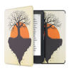 Picture of kwmobile Case Compatible with Kobo Clara HD - Case PU e-Reader Cover - Setting Sun Black/Orange/Beige