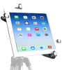 Picture of iShot G7 Pro Tripod Mount for iPad,Upgraded Universal Heavy Duty All Metal Frame iPad Tripod Mount Adapter,iPad Holder for Tripod Fits iPad 1234567, Air, Mini, Pro 10.5 9.7, with Or Without A Case