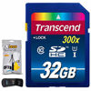 Picture of Transcend 32GB High Speed Memory Card KIT for Nikon Coolpix AW130, AW120, AW110, AW100, S80, S60, S220, S210, S205, S200, S700, S600, S750, S520, S510, S500, S9700, S9500, S9300, S9100, S8200, S8100, S8000, 1 J3, 1 J2, 1 J1, 1 V3, 1 AW1, 1 S1 Digital Cameras