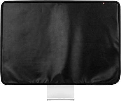 Picture of Monitor Dust Cover for iMac 24”, TXEsign PU Leather Protective Screen Dust Cover Sleeve with Rear Pocket Compatible with iMac 24 inch (24 Inch, Black)