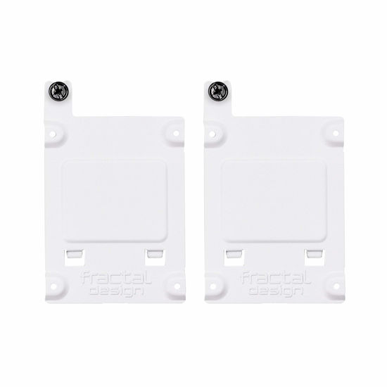 Picture of Fractal Design SSD Bracket Kit Accessory - Type A - 2,5" - Thumbscrew - White (2-Pack)