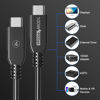 Picture of USB4 Chager Cable Compatible with Thunderbolt 4 Thunderbolt 3 Devices, 1.5m /5 ft USB 4 Cable with 100W Charging, 40Gbps Data Transfer, Single 8K or Dual 4K Displays