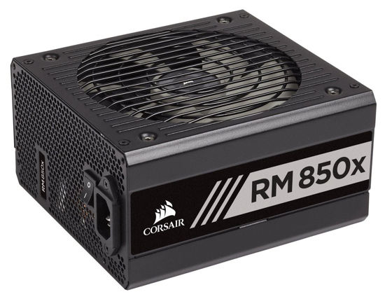 Picture of Corsair RM850x 80 Plus Gold, 850 Watts, Fully Modular ATX Power Supply Unit - Black