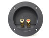 Picture of Absolute USA RST-450 4-Inch Round Gold Push Spring Loaded Jacks Double Binding Post Speaker Box Terminal Cup