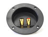 Picture of Absolute USA RST-450 4-Inch Round Gold Push Spring Loaded Jacks Double Binding Post Speaker Box Terminal Cup