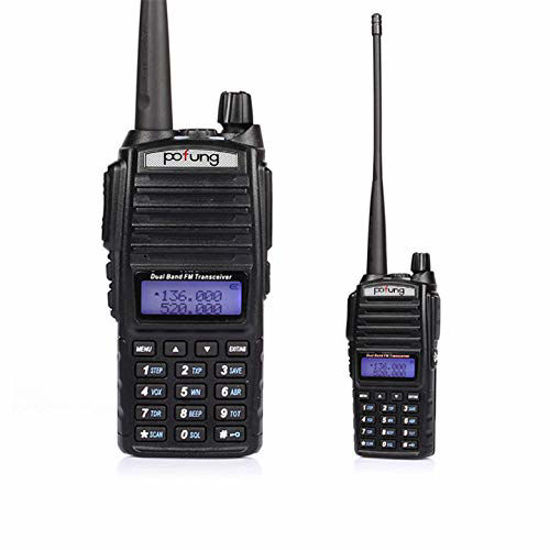 Picture of BaoFeng Pofung UV-82 Dual-Band 136-174/400-520 MHz FM Ham Two-Way Radio, Transceiver - 2-Pack