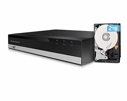Picture of Amcrest 1080-Lite 8CH DVR Digital Recorder, HD Pentabrid (5-1) Supports 960H/HDCVI/HDTVI/AHD & Amcrest IP Cameras, Pre-Installed 2TB HDD, Cameras NOT Included, Security Camera System (AMDVTENL8-2TB)