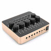 Picture of Bewinner1 USB Audio Mixer with Remote Control External Sound Card Connect Microphones Mobile Phone or Computers DJ Controller for Audio Recording and Live Streaming