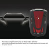 Picture of Car Radar Detector - Long Range Detection, 360 Degree Protection, City and Highway Modes, Voice Alerts, Built in GPS with Mute Memory(Red)