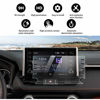 Picture of YEE PIN 2022 RAV4 Screen Protector for 2019 2020 2021 2022 RAV4 XA50 Entune Center Control Touch Screen, Car Navigation Display Glass Protective Film HD (8-inch) (Glass flim)