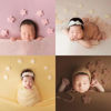 Picture of CHBC 5Pcs Newborn Photography Props Baby Wool Felt Stars Photo Shooting Accessories