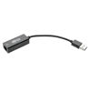 Picture of Tripp Lite USB 3.0 SuperSpeed to Gigabit Ethernet NIC Network Adapter 10/100/1000 Mbps(U336-000-R), Black