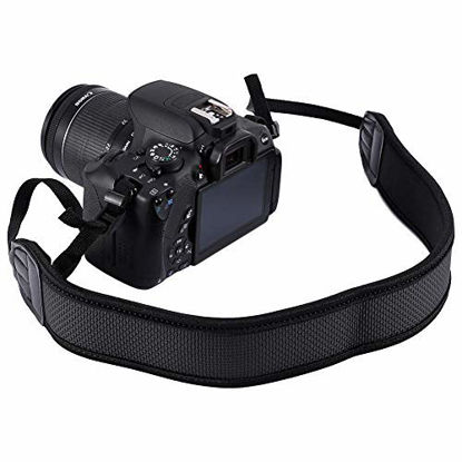 Picture of Camera Neoprene Neck Strap, Adjustable Sling Neck Shoulder Strap Belt for Canon Nikon Sony DSLR SLR