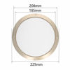 Picture of Fielect 2 Pcs 9inch /225mm Speaker Grill Mesh Decorative Circle Woofer Guard Protector Cover Audio Accessories Gold