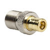 Picture of DHT Electronics RF coaxial coax adapter SMB female to F female for XM Sirius Satellite Radio