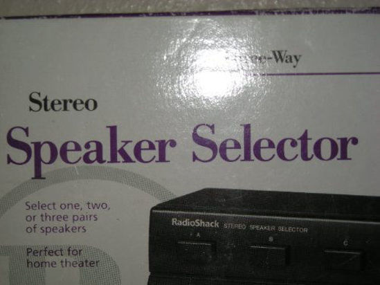 Picture of STEREO SPEAKER SELECTOR