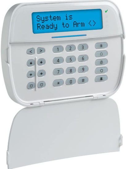 Picture of DSC PowerSeries NEO HS2LCDENG Full Message LCD Hardwired Keypad with English function keys