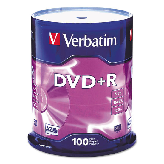 Picture of VER95098 - Verbatim DVDR Discs