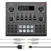 Picture of Live Sound Card, External Voice Changer Device with Multiple Sound Effects, Audio Mixer for Music Recording, Broadcast Chat Live on Cell Phone Computer Laptop Tablet