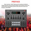 Picture of Live Sound Card, External Voice Changer Device with Multiple Sound Effects, Audio Mixer for Music Recording, Broadcast Chat Live on Cell Phone Computer Laptop Tablet