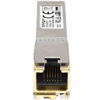 Picture of StarTech.com Cisco SFP-10GB-TC Compatible SFP+ Module - 10GBASE-T - SFP to RJ45 Cat6/Cat5e - 10GE Gigabit Ethernet SFP+ - RJ-45 30m - Cisco Firepower, ASR1000, ASR9000 (SFP10GBTCST)