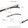 Picture of LifeArt 4 Pairs Reading Glasses, Blue Light Blocking Glasses, Computer Reading Glasses for Women and Men, Fashion Rectangle Eyewear Frame(4 Brown, +2.75 Magnification)