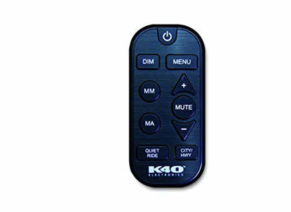 Picture of K40 Electronics Wireless RF Remote Control with Visor Clip for K40 Platinum Series Radar Detectors