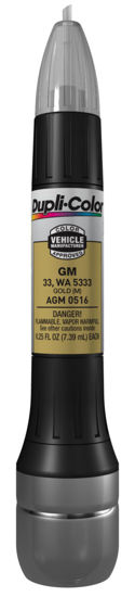 Picture of Dupli-Color AGM0516 Metallic Gold General Motors Exact-Match Scratch Fix All-in-1 Touch-Up Paint - 0.5 oz.