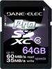 Picture of DANE ELECTRONICS Dane 64 GB SDXC Secure Digital Cards (DA-SDHS64G-C)