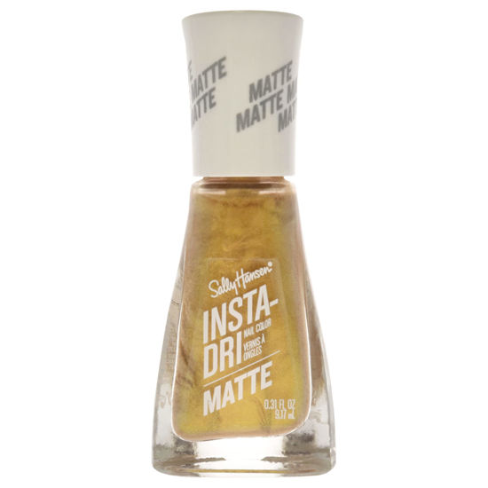 Picture of Sally Hansen Insta Dri Matte Metallics, Gold Rush, 0.31 Fl Oz (Pack of 1)