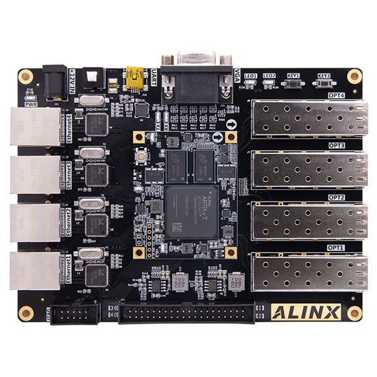 Picture of ALINX AX7101: Artix-7 XC7A100T FPGA Development Board