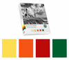 Picture of Cokin Square Filter Black & White Creative Kit - Includes Yellow (001), Orange (002), Red (003), Green (004) for XL (X) Series Holder - 130mm X 130mm