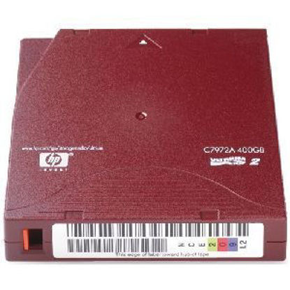 Picture of HP C7972AN LTO Ultrium 2 Non-Custom Labeled Tape Cartridge LTO Ultrium LTO-2-200 GB (Native)/400 GB (Compressed) - 20 Pack