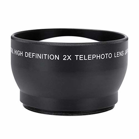 Picture of Camera Lens,52mm 2X HD Telephoto Converter Lens Zoom Lens,18-55 Focal Length,for 52mm Mount Camera