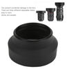 Picture of KUIDAMOS Camera Lens Hood, 3 In1 Lens Hood Shade Collapsible Rubber Metal for Various Brands(77mm)